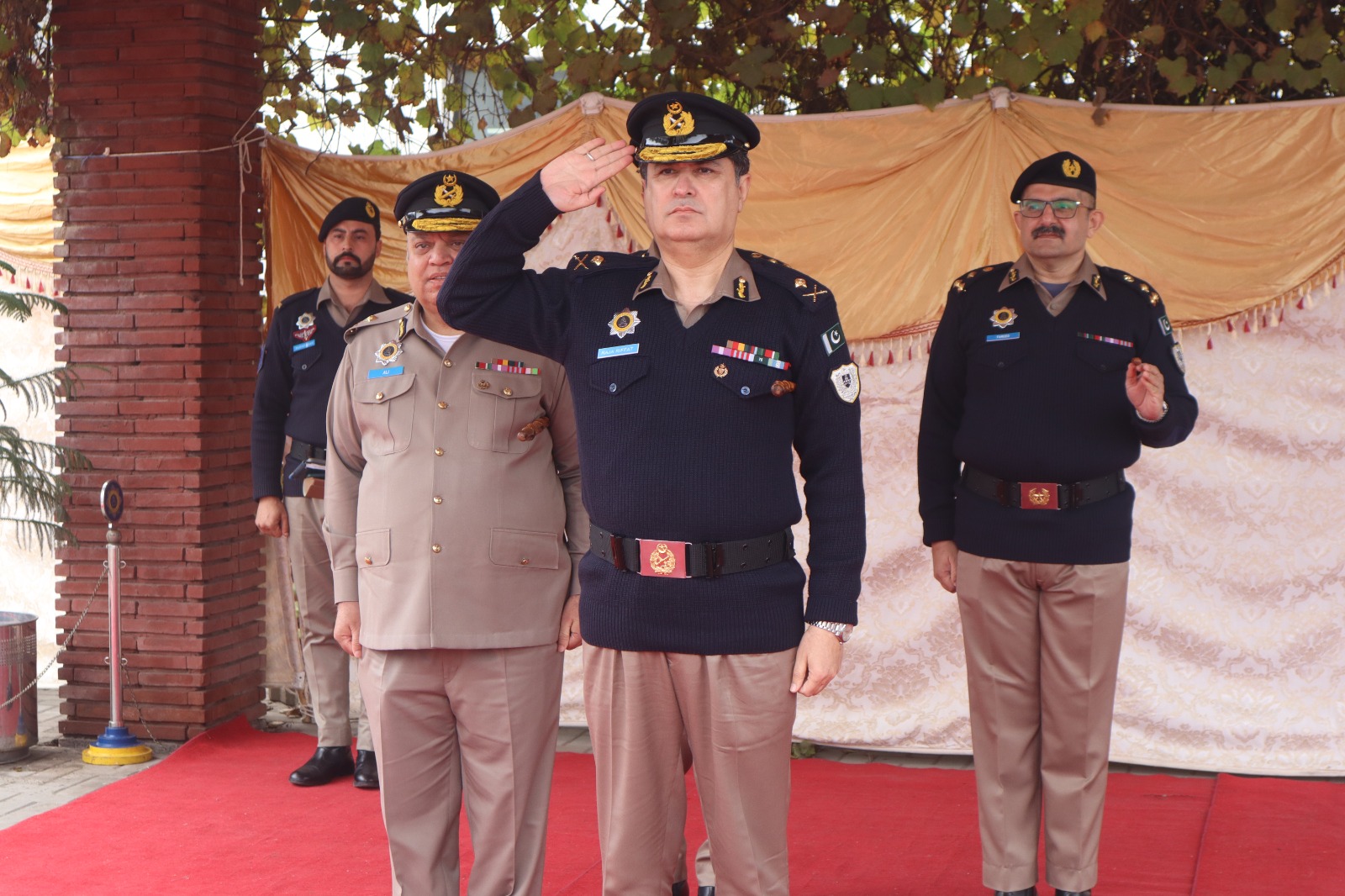 IG, NHMP, RIFFAT MUKHTAR RAJA VISITS CENTRAL REGION LAHORE